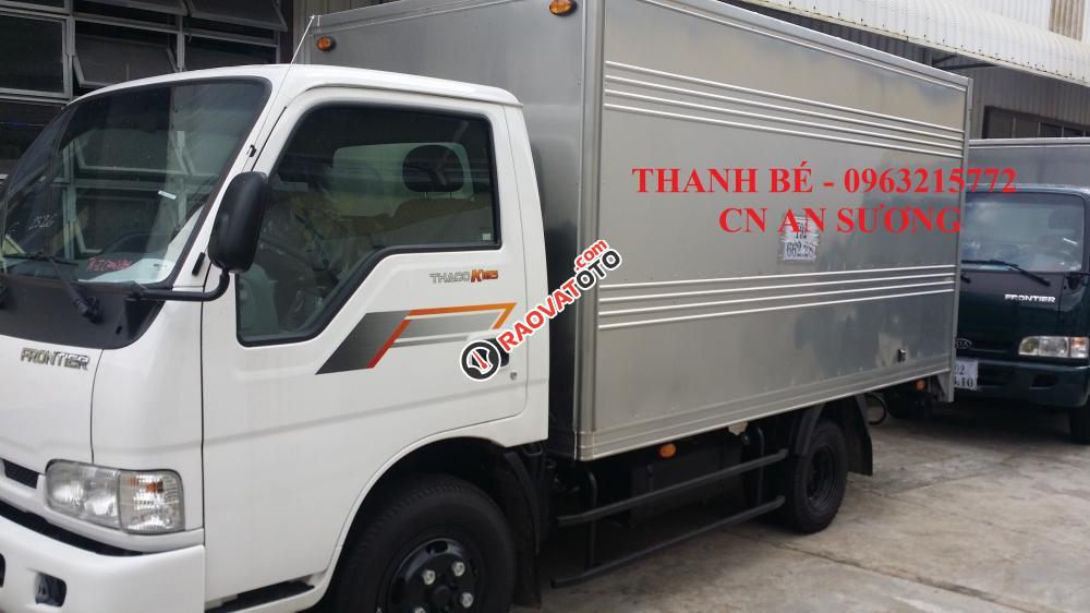 Bán xe tải nhẹ vào thành phố Kia K165S thùng kín 2T3, hỗ trợ trả góp 75%-0