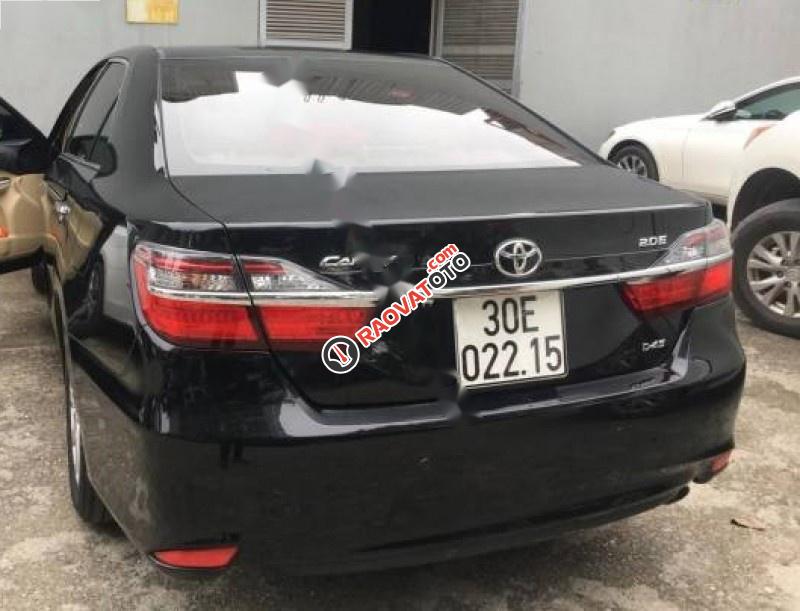 Bán Toyota Camry 2.0E năm 2016, màu đen số tự động-2