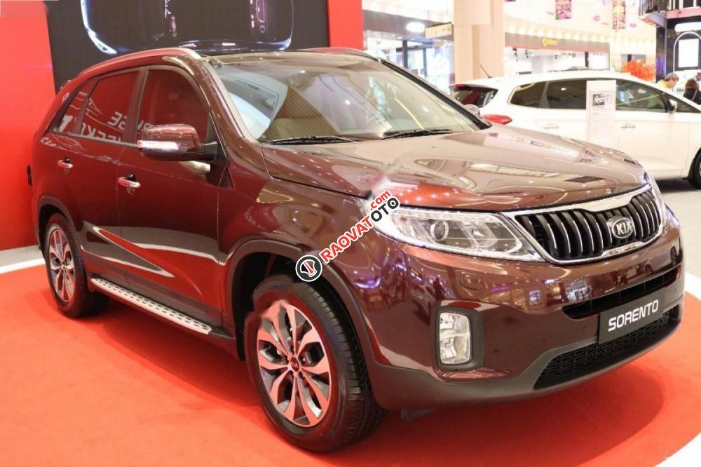 Bán ô tô Kia Sorento DATH năm 2017, màu đỏ, giá chỉ 939 triệu-6