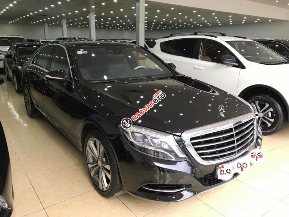 Bán Mercedes Benz S500 sản xuất và đăng ký cuối 2015 màu đen, xe siêu đẹp, 1 chủ từ đầu-3