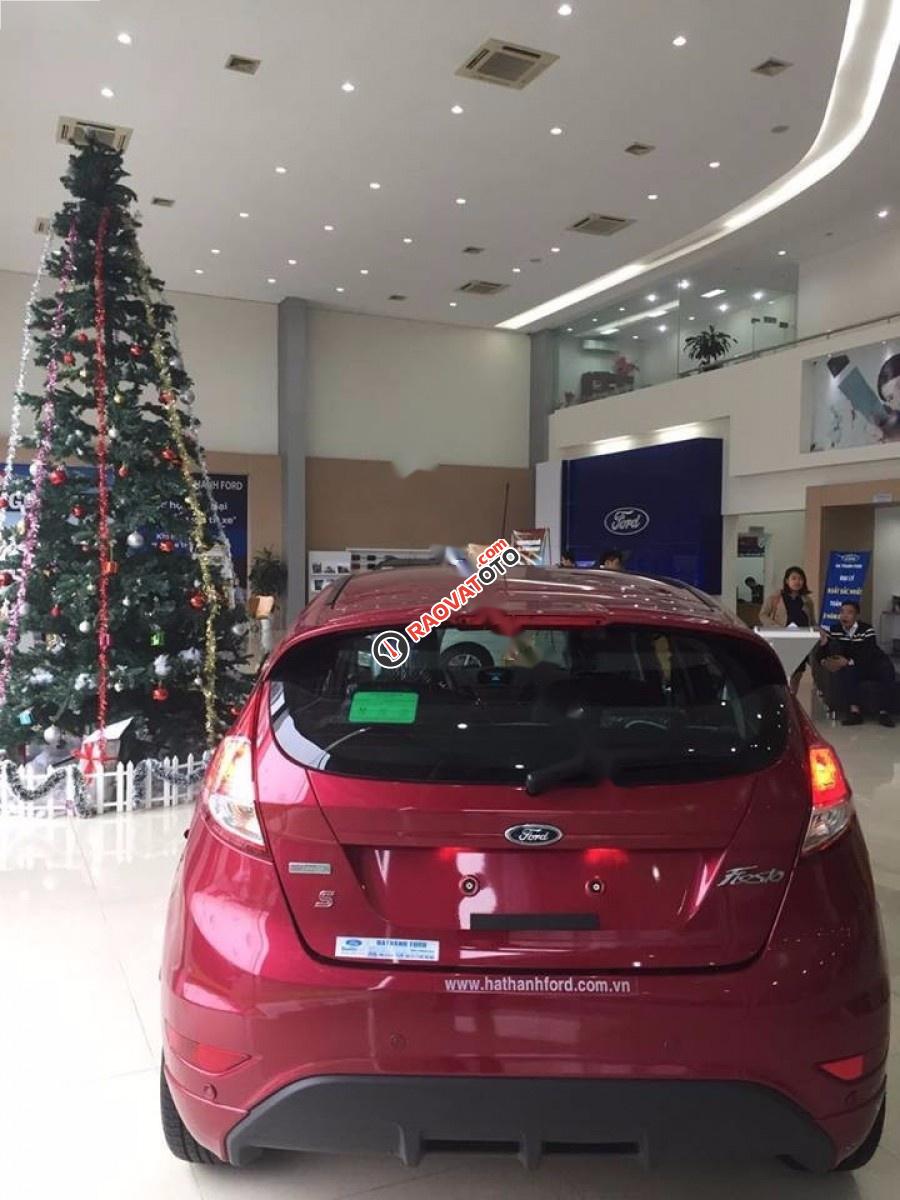 Cần bán xe Ford Fiesta S 1.0 AT Ecoboost năm 2017, màu đỏ-5