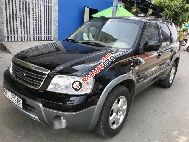 Bán ô tô Ford Escape sản xuất 2005, màu đen, giá 259tr-0