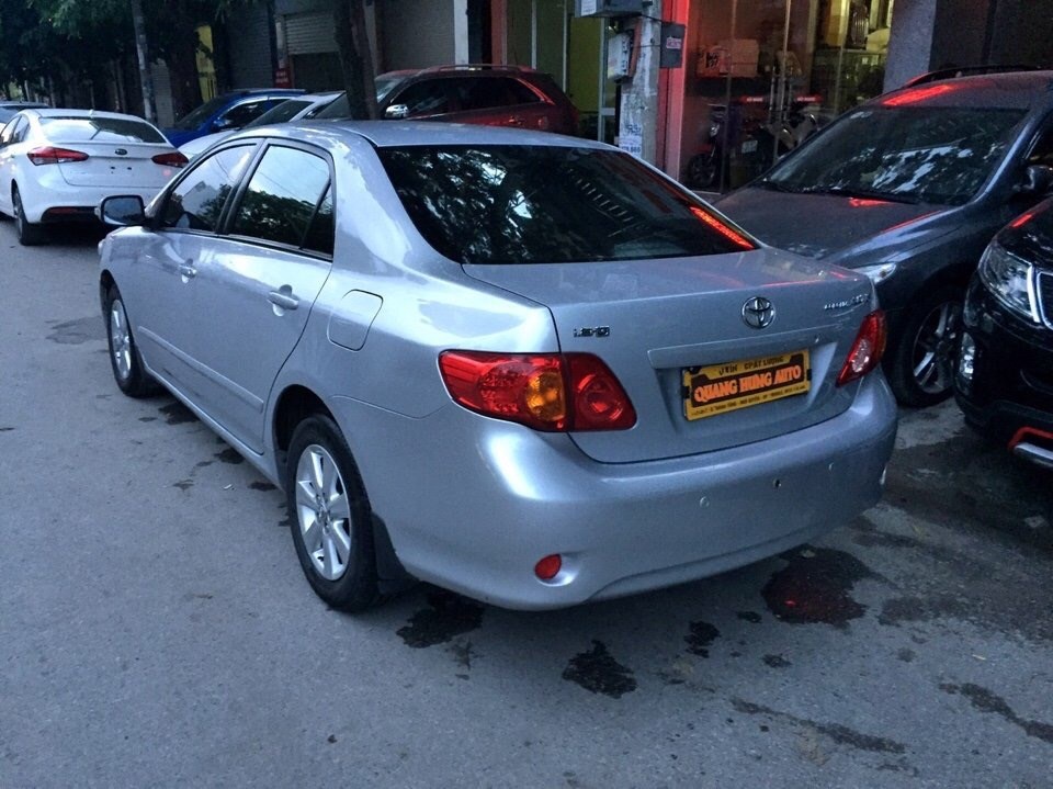 Bán Toyota Corolla altis đời 2009, màu bạc, nhập khẩu, số tự động-4