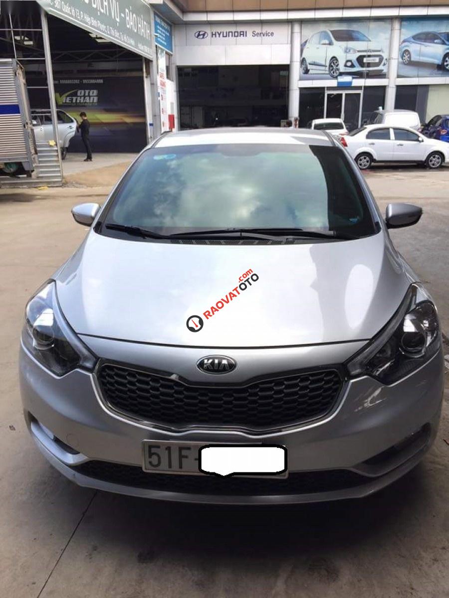 Cần bán xe Kia K3 1.6 MT đời 2015, màu bạc, giá chỉ 496 triệu-0