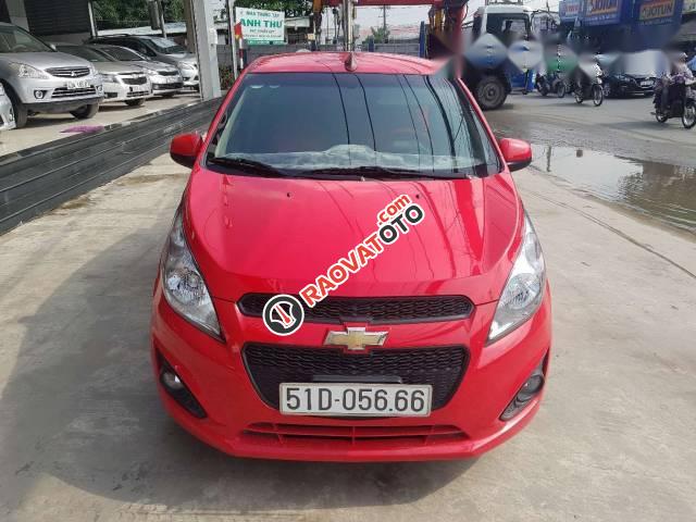 Cần bán xe Chevrolet Spark Van sản xuất 2016, màu đỏ, giá chỉ 235 triệu-1