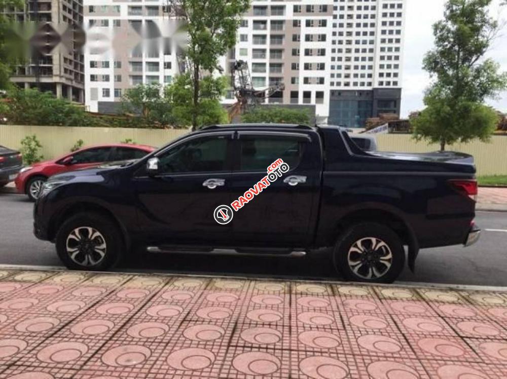 Mazda BT 50 3.2 2 cầu số tự động, sản xuất 2016, màu xanh đen-2