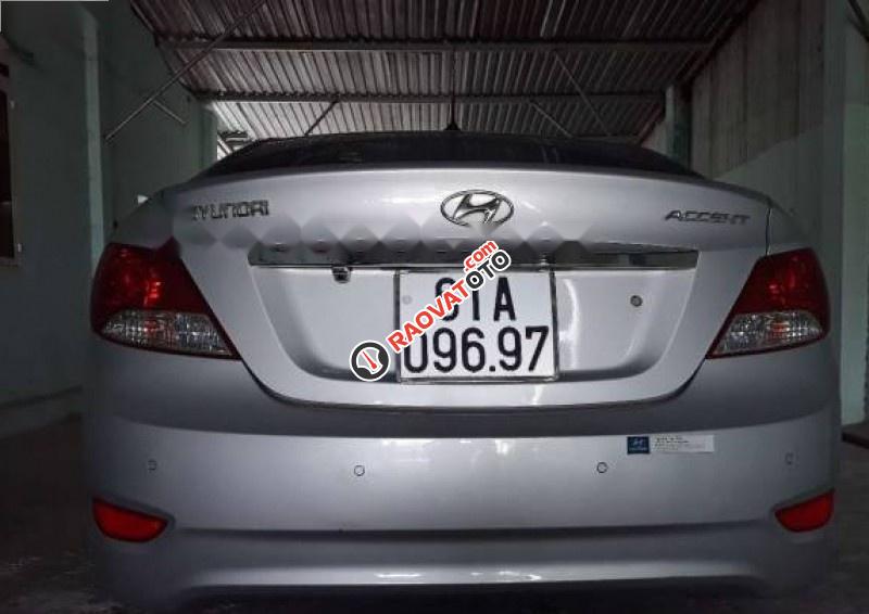 Bán Hyundai Accent 1.4 AT sản xuất 2013, màu bạc, nhập khẩu  -4