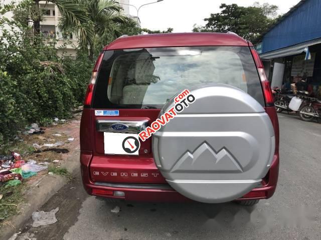 Cần bán lại xe Ford Everest MT đời 2009, màu đỏ số sàn-5