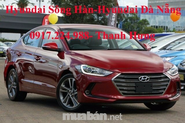 Cần bán Hyundai Elantra đời 2017, màu đỏ, nhập khẩu nguyên chiếc-0