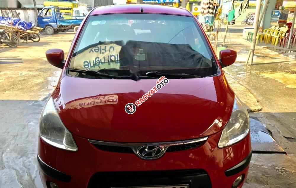 Cần bán lại xe Hyundai i10 1.2 AT đời 2010, màu đỏ, nhập khẩu nguyên chiếc-0