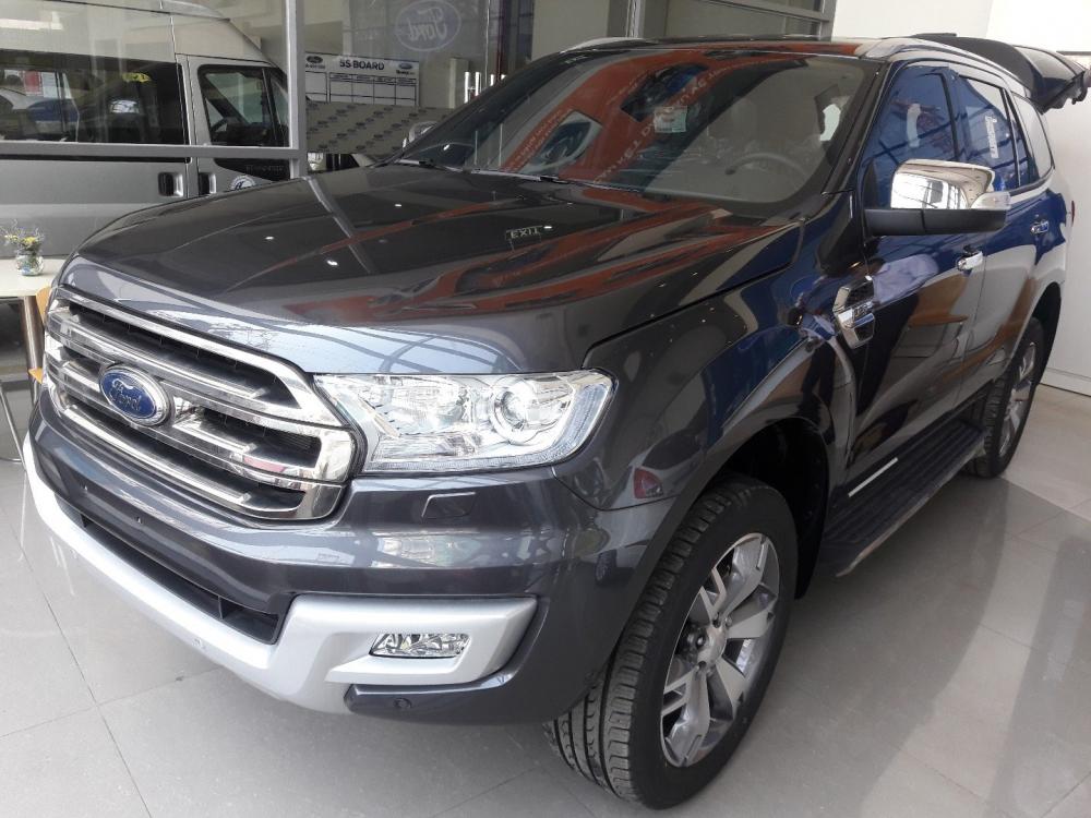 Bán xe Ford Everest đời 2017, màu đỏ, nhập khẩu chính hãng-5