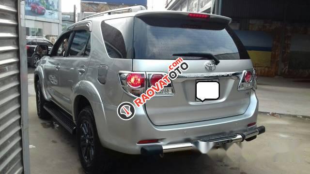 Bán Toyota Fortuner 2.5MT đời 2015, màu bạc-1