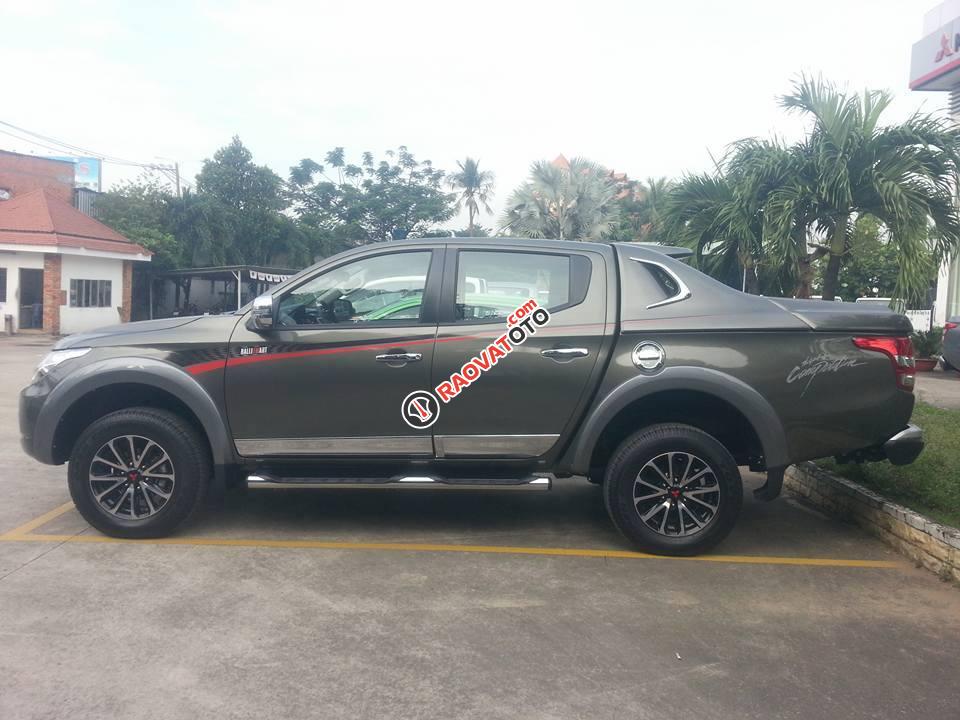 Bán Mitsubishi Triton AT 4x4 2017, nhập khẩu nguyên chiếc có trả góp-1