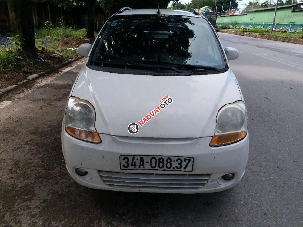 Bán xe Chevrolet Spark LX đời 2009, màu trắng xe gia đình-7