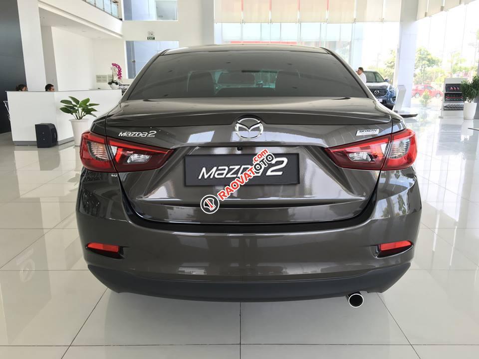 Bán Mazda 2 1.5L AT Sedan đời 2017, màu nâu, 515tr-0