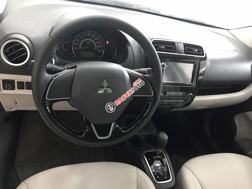 Bán Mitsubishi Attrage đời 2017, màu đỏ, nhập khẩu nguyên chiếc-1