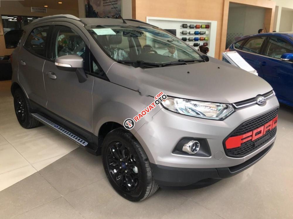 Cần bán xe Ford EcoSport Titanium 1.5L AT đời 2017, màu xám giá cạnh tranh-0