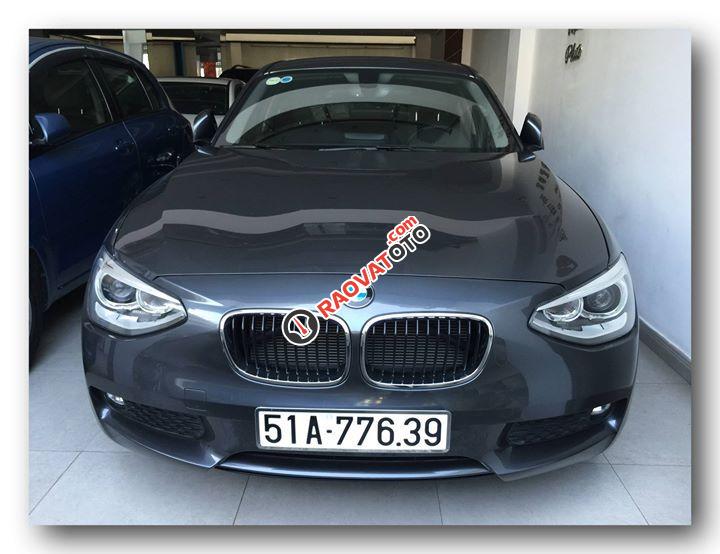 Bán BMW 116i đời 2013, màu xám, nhập khẩu nguyên chiếc-0