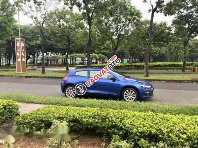 Cần bán lại xe Volkswagen Scirocco đời 2010, màu xanh lam-0