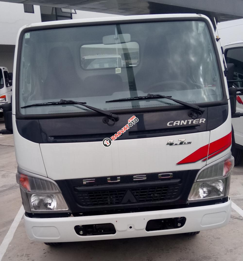 Bán xe tải Fuso Canter 4.7 tải trọng 2 tấn, thùng mui bạt chỉ có 180 triệu-1