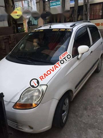 Cần bán Chevrolet Spark đời 2009, màu trắng-1