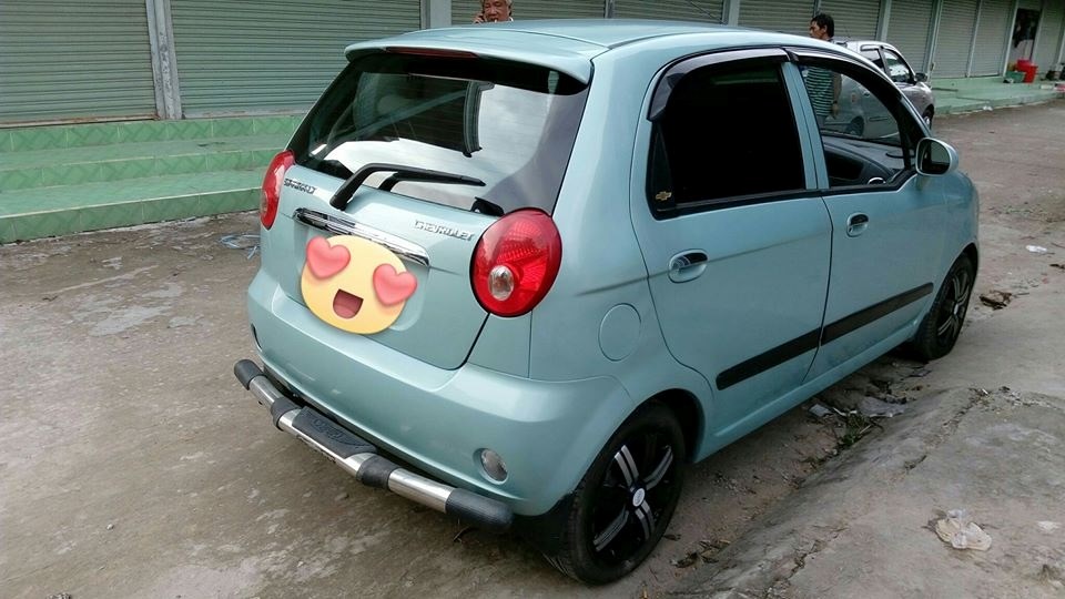 Bán lại xe Chevrolet Spark LT sản xuất 2009, màu xanh lam, xe nhập -4