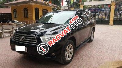 Bán xe Toyota Highlander đời 2009, màu đen chính chủ, giá chỉ 810 triệu-0