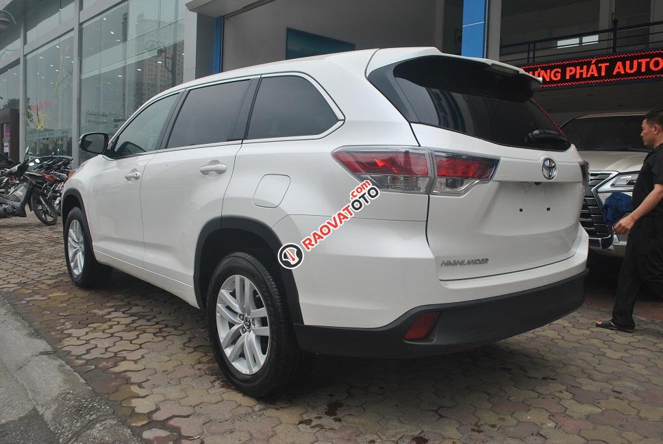 Cần bán Toyota Highlander LE đời 2016, màu trắng, nhập khẩu chính hãng-21