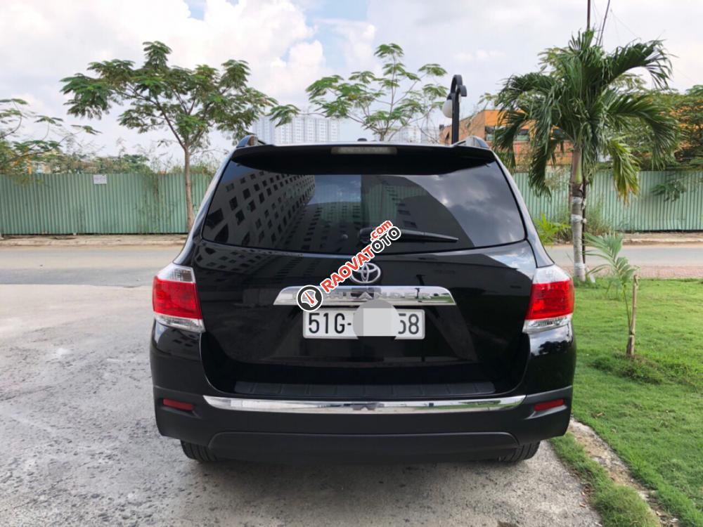 Bán Toyota Highlander 2.7 Plus nhập Mỹ, ĐKLĐ 04/2011 màu đen, xe nhập-1