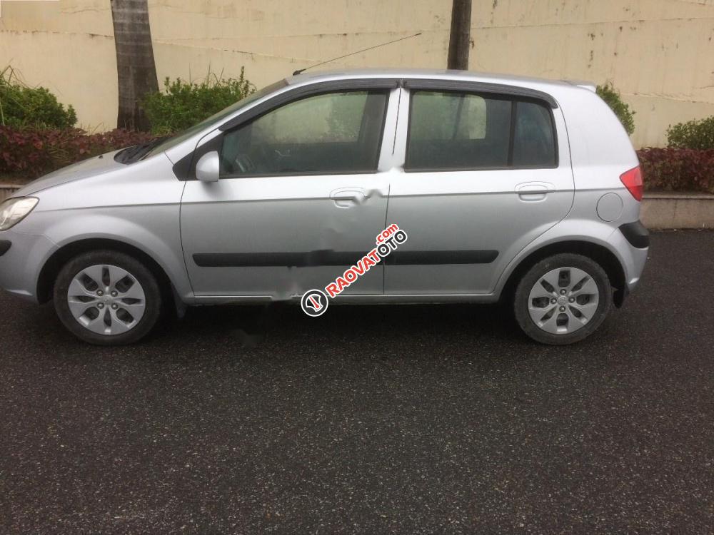 Bán ô tô Hyundai Getz 1.1 MT đời 2010, màu bạc, nhập khẩu chính chủ, 215tr-1