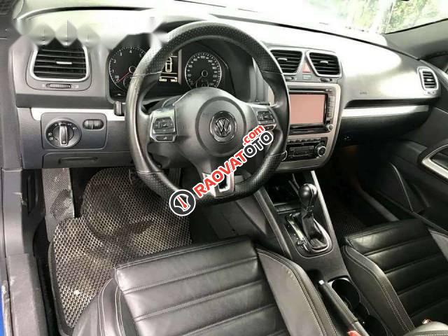 Cần bán lại xe Volkswagen Scirocco đời 2010, màu xanh lam-5