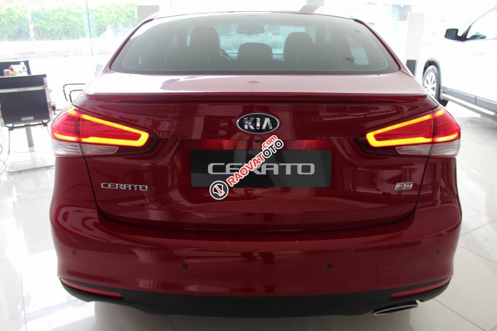 Kia Cerato 1.6 AT đỏ, chỉ 130 triệu nhận xe, liên hệ 090 1243 628 tại SR Tiền Giang-0