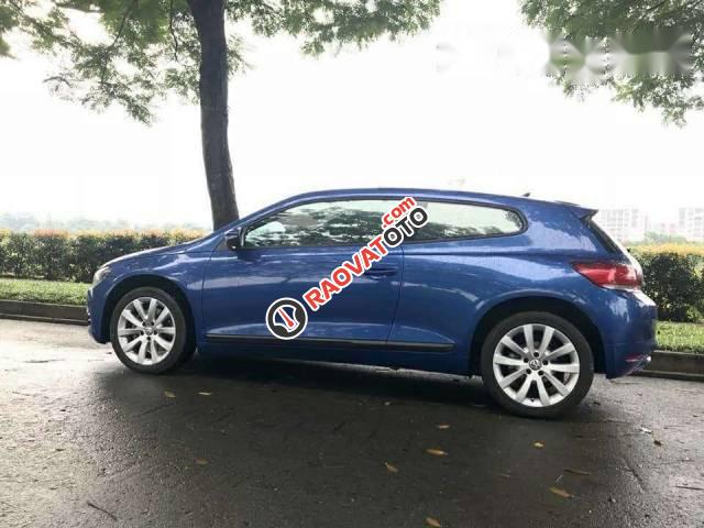 Cần bán lại xe Volkswagen Scirocco đời 2010, màu xanh lam-3