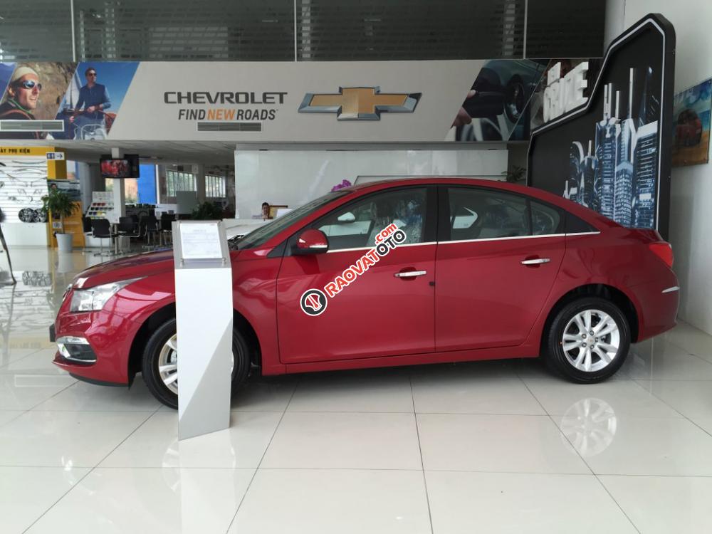 Chevrolet Cruze LT 1.6L màu đỏ, mua xe trả góp, lãi suất ưu đãi- LH: 090.102.7102 Huyền Chevrolet-1