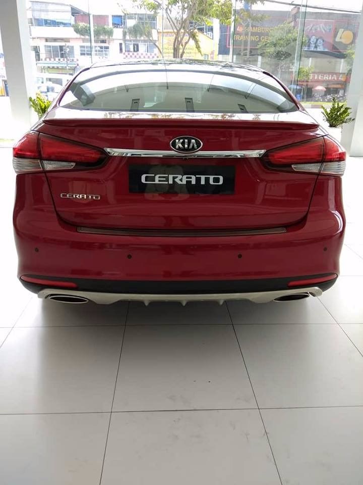 Bán Kia Cerato 1.6AT đời 2017, màu đỏ, nhập khẩu chính hãng-1