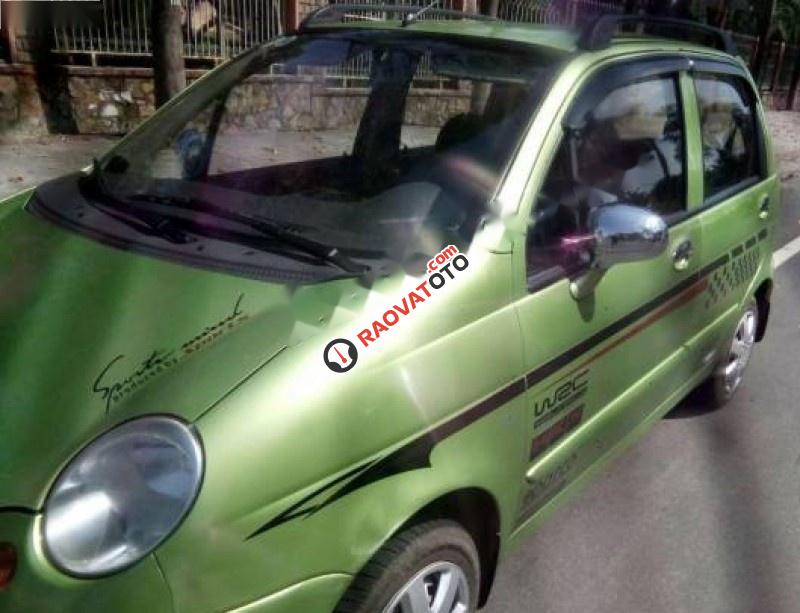 Bán Daewoo Matiz SE 0.8 MT 2007, màu xanh-0