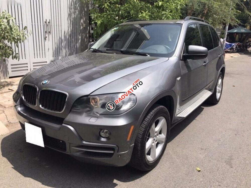 Cần bán xe BMW X5 đời 2007, màu xám, xe nhập chính chủ, 695 triệu-0