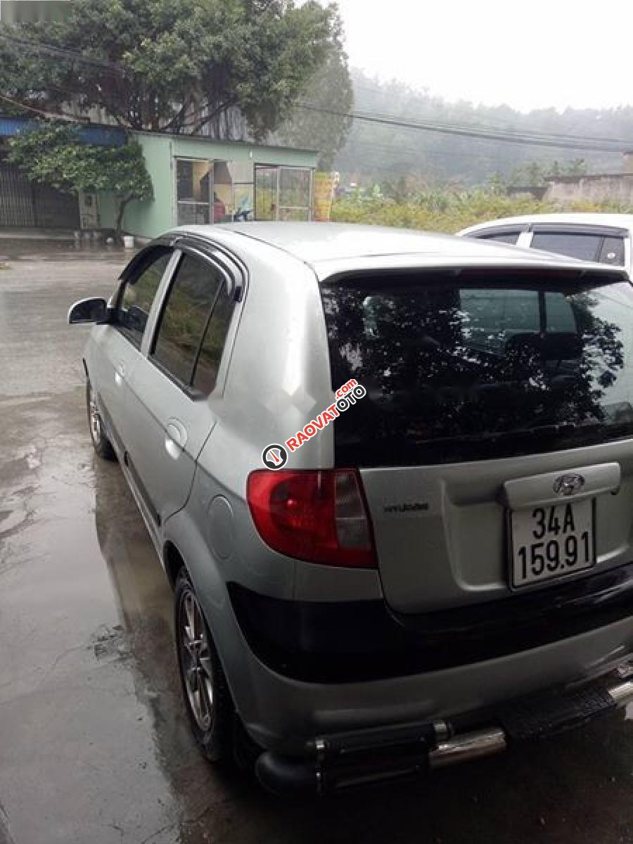 Bán Hyundai Getz 1.1 MT đời 2010, màu bạc, nhập khẩu-2