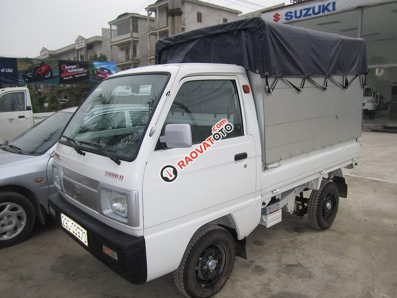 Bán Suzuki Super Carry Truck đời 2017, màu trắng, 249tr-10