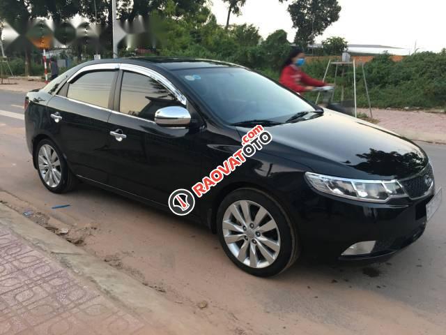 Cần bán xe Kia Cerato đời 2011, màu đen, xe nhập số tự động, giá cạnh tranh-1