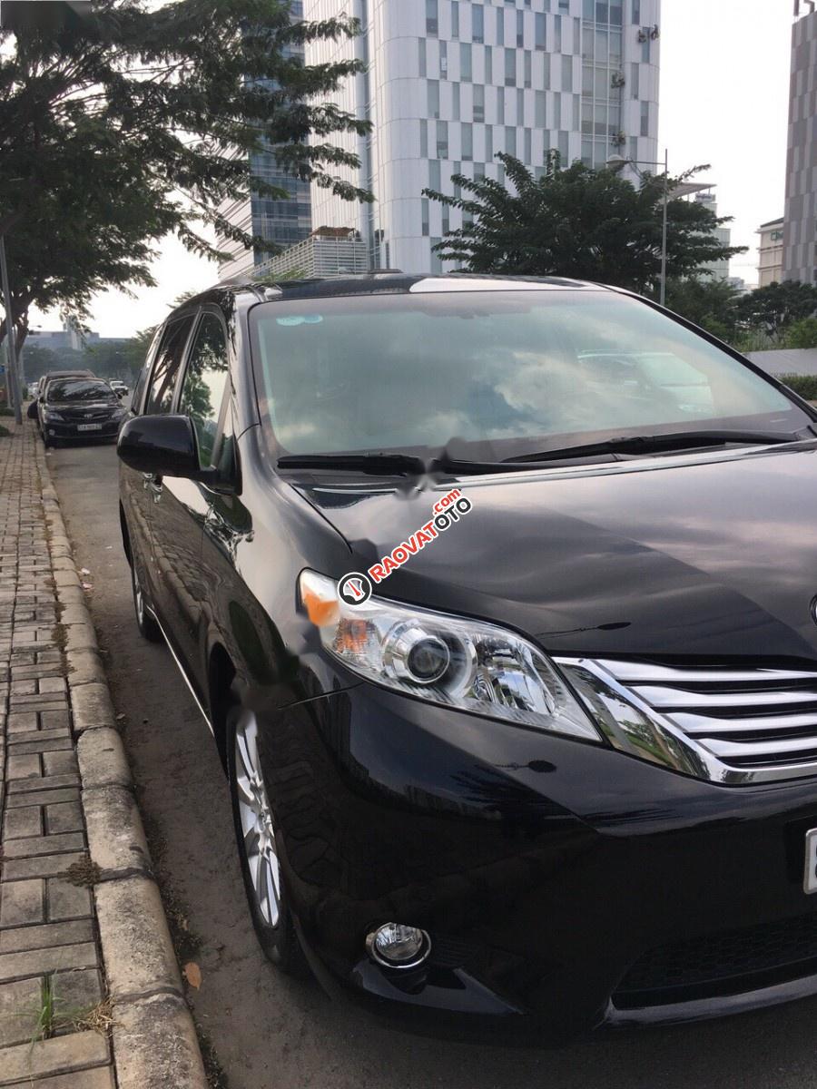 Bán Toyota Sienna Limited 3.5 đời 2011, màu đen, nhập khẩu nguyên chiếc-1