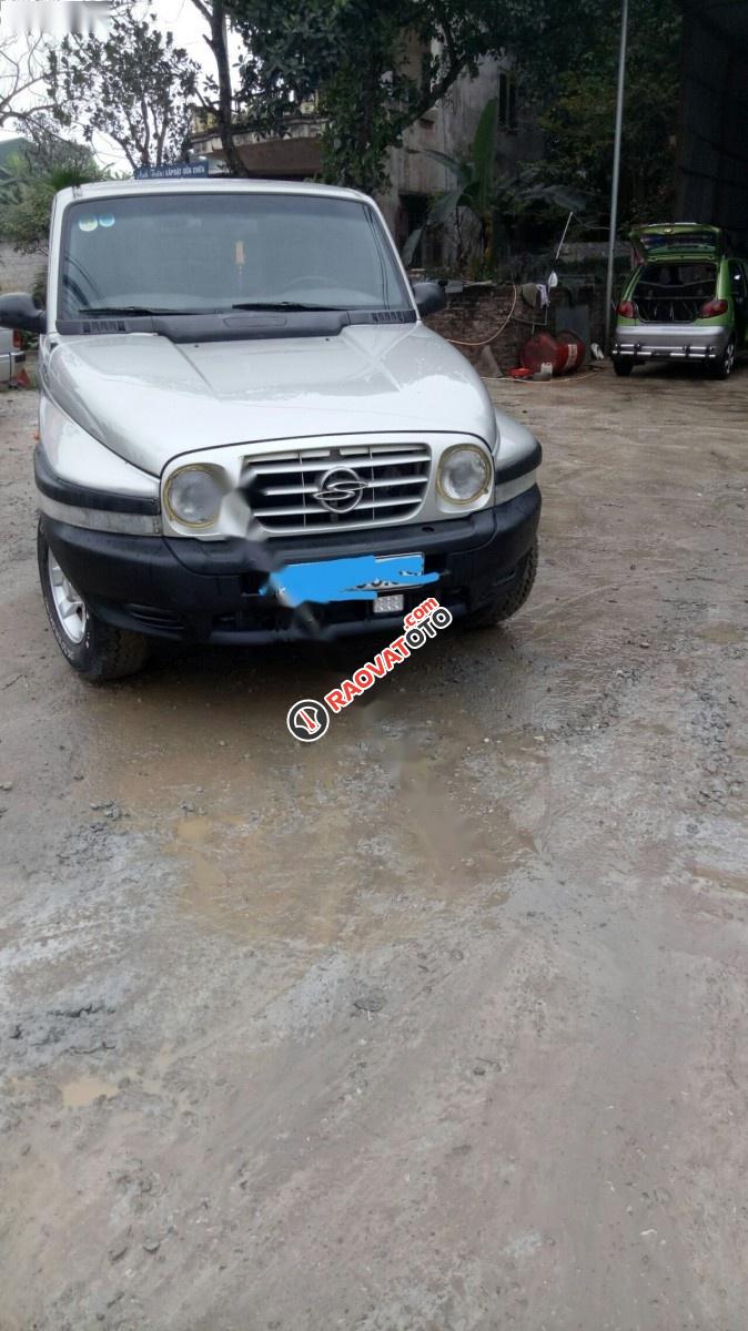 Bán xe Ssangyong Korando XLT đời 2003, màu bạc, nhập khẩu nguyên chiếc chính chủ, 145tr-4