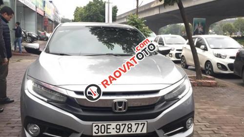 Bán xe Honda Civic 1.5 AT sản xuất 2017, màu bạc, nhập khẩu nguyên chiếc-0