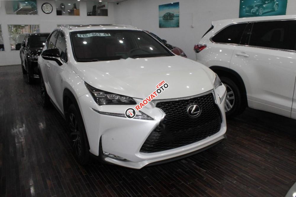 Cần bán Lexus NX NX 200t F-Sport đời 2016, màu trắng, nhập khẩu-9