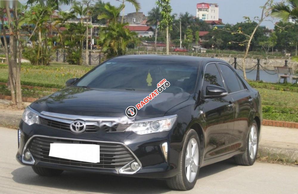 Bán ô tô Toyota Camry 2.5Q đời 2015, màu đen số tự động-1