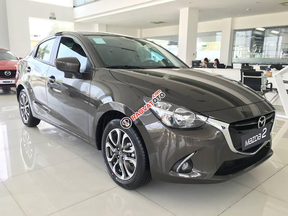 Bán Mazda 2 1.5L AT Sedan đời 2017, màu nâu, 515tr-1