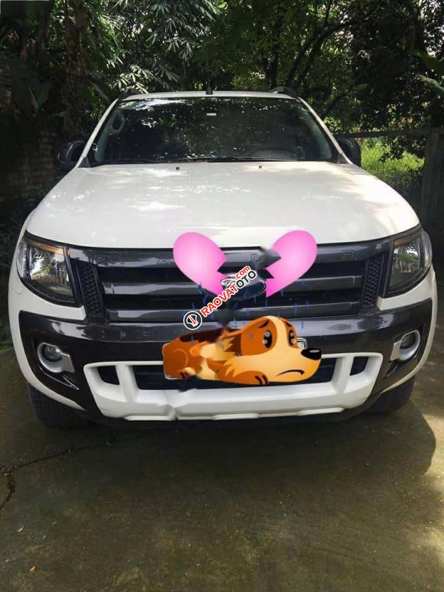 Cần bán xe Ford Ranger đời 2015, màu trắng, xe nhập như mới-0