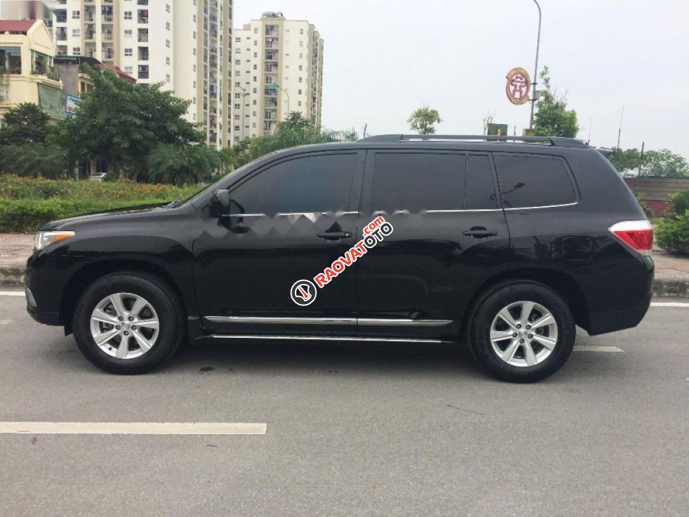 Cần bán lại xe Toyota Highlander SE 2.7 đời 2011, màu đen, nhập khẩu chính chủ-0