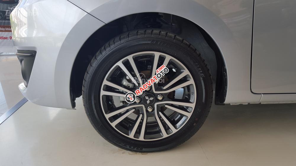 Xe Mirage CVT 2017 màu bạc Đà Nẵng, Mitsubishi Mirage Đà Nẵng-3