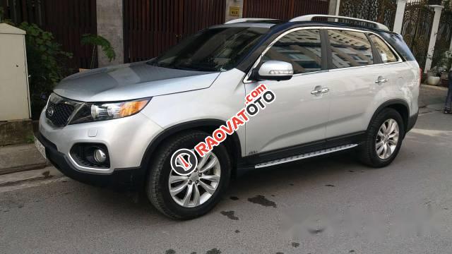 Cần bán xe Kia Sorento sản xuất 2010, màu bạc, xe nhập chính chủ-1